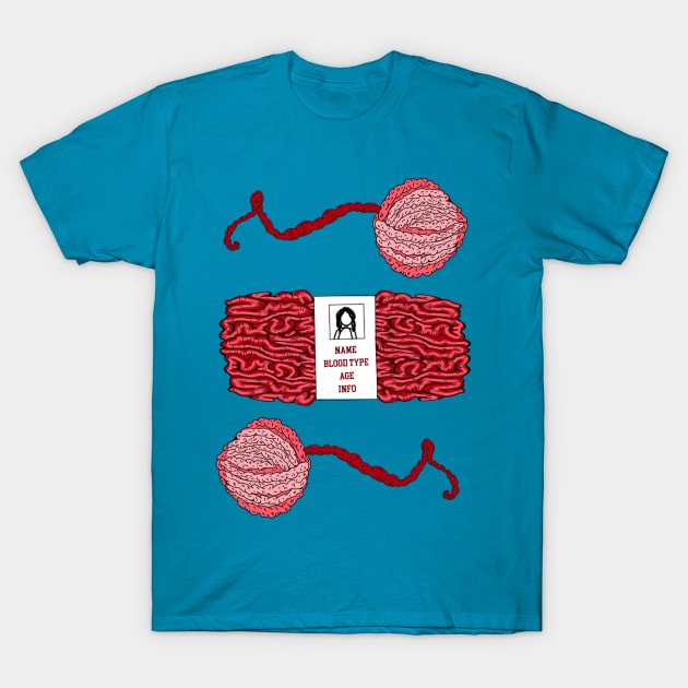 Intestinal YARN T-Shirt by Orchid's Art